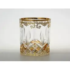 Набор стаканов для виски Timon Opera Amber 250мл, RCR Cristalleria Italliana