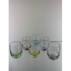 Набор из 6-ти стаканов для ликера MERGUS, Color mix 6 цветов, 60 мл, Crystal Bohemia