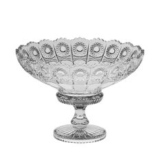 Салатник на ножке 500PK, 25 см, Crystal Bohemia
