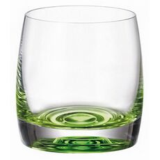 Набор из 6-ти стопок PAVO AQUA green, 60 мл, Crystal Bohemia