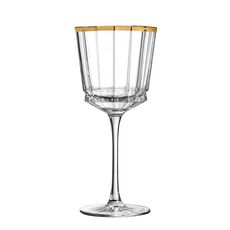 Набор из 6-ти бокалов для вина 350 мл, коллекция MACASSAR GOLD, Cristal d’Arques Paris