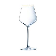 Набор из 4-х бокалов для вина 380 мл, H=219 мм, коллекция ULTIME BORD OR, Cristal d’Arques Paris