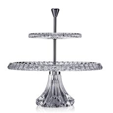 Этажерка двухъярусная 32 см, серия Crown Jewel, Rogaska