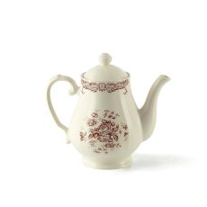 Чайник с крышкой 965 мл h 19,5 см, цвет декора терракотовый, Bitossi