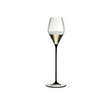 Бокал для шампанского High Performance Champagne Glass  Black, черная ножка, 375 мл, 32.5 см, Riedel