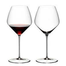 Набор из 2-х бокалов для красного вина Pinot Noir / Nebbiolo (Пино Нуар), объем: 770 мл, высота: 247 мм, хрусталь, серия Veloce, 6330/07, Riedel