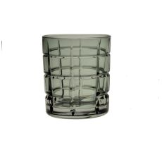 Набор из 6-ти стаканов для виски TIMESQUARE GREY 320 мл, Crystal Bohemia