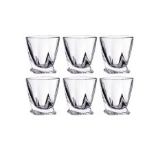 Набор из 6-ти стопок для ликера QUADRO, 55 мл, Crystal Bohemia