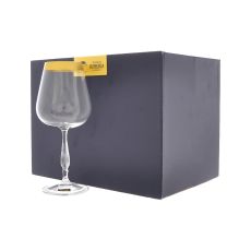 Набор из 6-ти бокалов для вина 450 мл, серия Scopus, Crystalite Bohemia