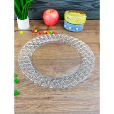 Блюдо круглое 28 см, серия Tiny, Crystalite Bohemia
