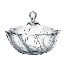 Конфетница с крышкой 19 см, серия Infinity, Crystalite Bohemia