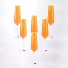 Набор фужеров Sandra 200 мл, 6 шт, Bohemia Crystal