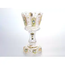 Подсвечник  Max Crystal золото 26 см, Bohemia Crystal