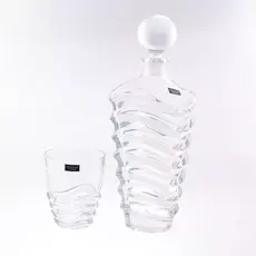Набор для виски Wave 7 предметов, Bohemia Crystalite