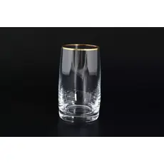 Набор стаканов для воды 250 мл Идеал V-D, 6 шт, Bohemia Crystalite
