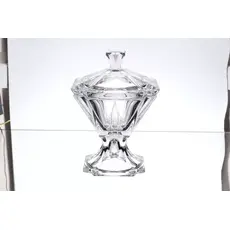 Конфетница с крышкой Metropolitan 26 см, Bohemia Crystalite