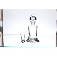 Набор для ликера Quadro Ассорти 7 предметов, Bohemia Crystalite