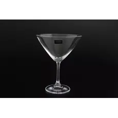 Набор бокалов для мартини Sylvia/Klara 280 мл, 6 шт, Bohemia Crystalite