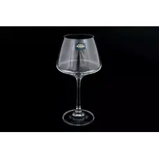 Набор бокалов для вина Corvus/naomi 350 мл, 6 шт, Bohemia Crystalite