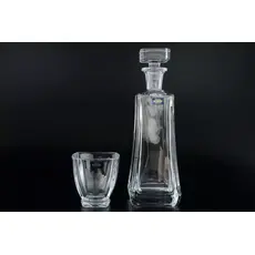 Набор для виски Arezzo 7 предметов, Bohemia Crystalite