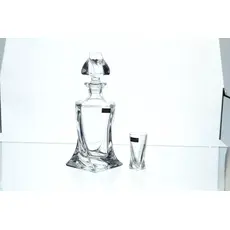 Набор для ликера Quadro 7 предметов, Bohemia Crystalite