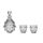 Набор для виски Fortune, 1 штоф 700 мл и 2 стакана 290 мл, Crystal Bohemia