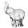 Фигурка Слон Animals, 9 см, Crystal Bohemia