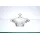 Конфетница с крышкой Picadelli 21 см, Bohemia Crystalite