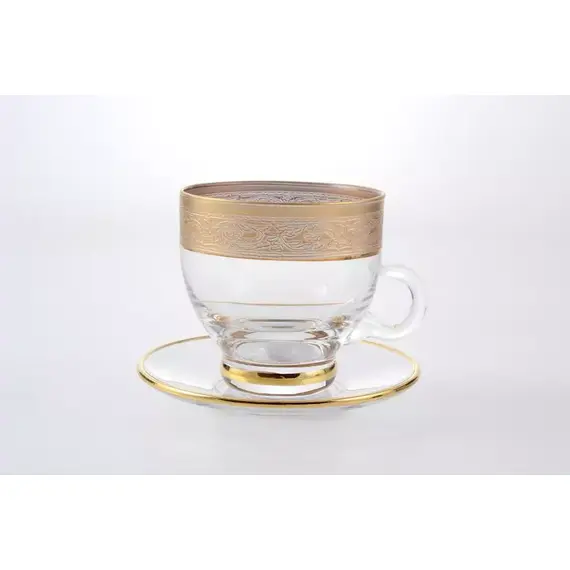 Фруктовница на ножке Timon Gold, RCR Cristalleria Italliana