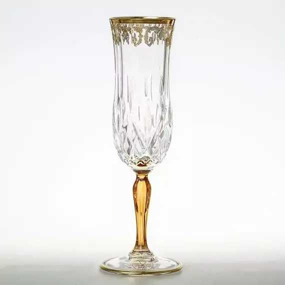 Набор фужеров Timon Opera Amber 180мл, 6 шт, RCR Cristalleria Italliana