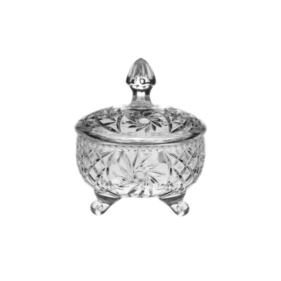 Доза на ножке PINWHEEL, 15 см, Crystal Bohemia
