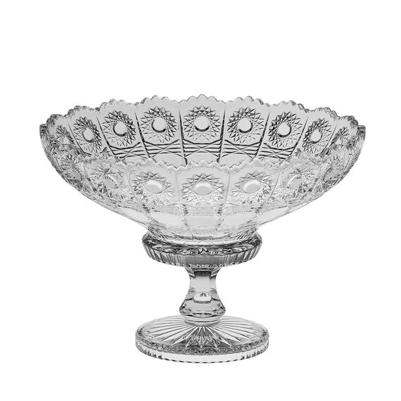 Салатник на ножке 500PK, 25 см, Crystal Bohemia