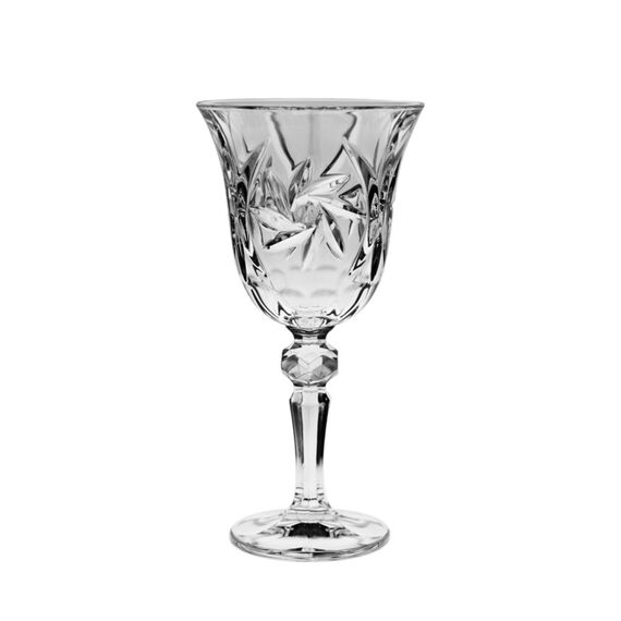 Набор из 6-ти бокалов для вина PINWHEEL, 220 мл, Crystal Bohemia