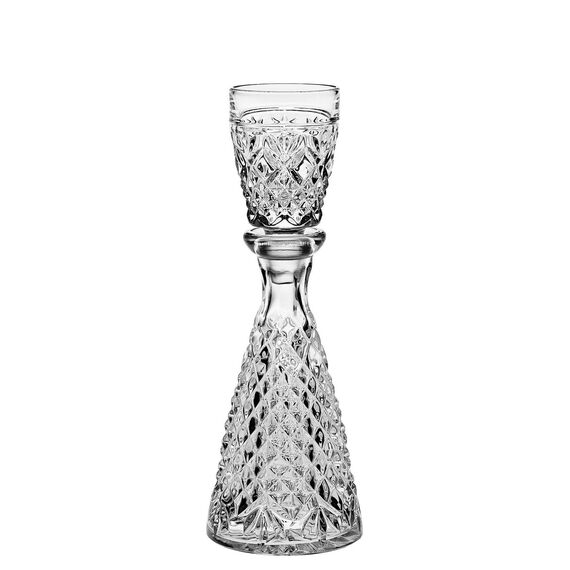 Графин с рюмкой One man bottle, 140мл., Crystal Bohemia