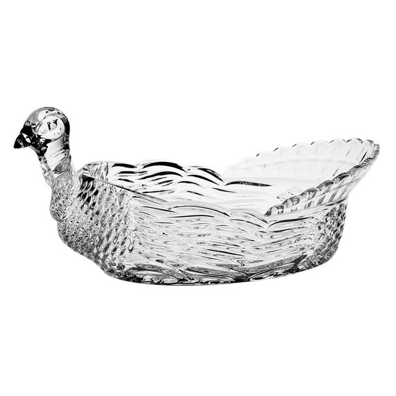 Доза - салатник Тетерев 31,5 см, Crystal Bohemia