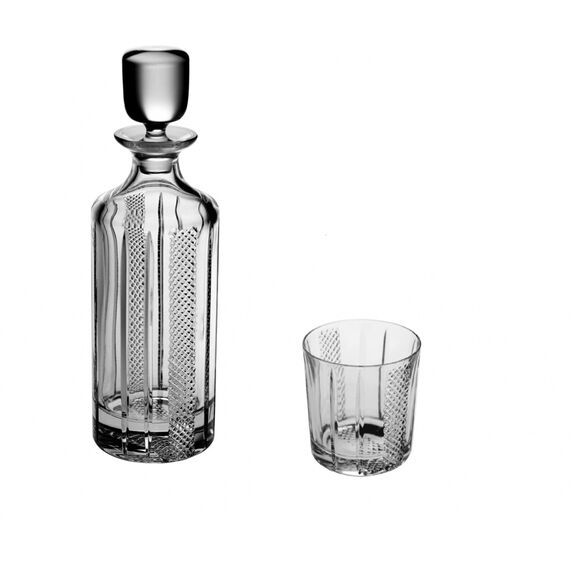 Набор для виски Choker: штоф 750 мли6 стаканов 320 мл, Crystal Bohemia, изображение 2