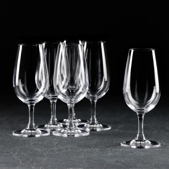 Набор из 6-ти бокалов для вина Colibri, 210 мл, Crystal Bohemia, изображение 2