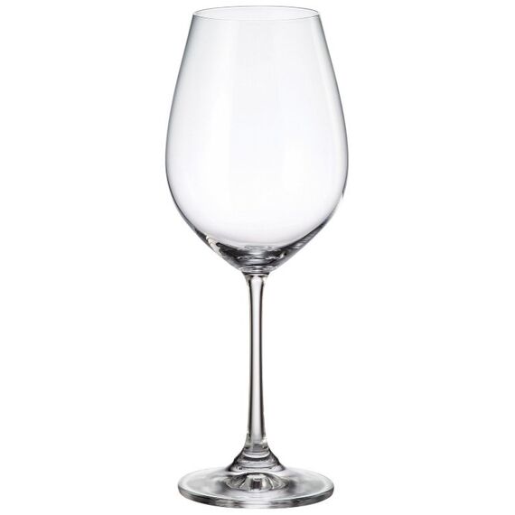 Набор из 6-ти бокалов для красного вина Columba, 500 мл, Crystal Bohemia