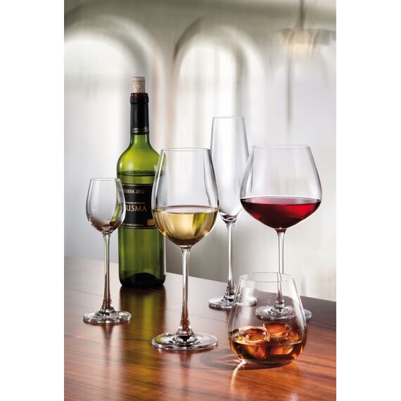 Набор из 6-ти бокалов для белого вина Columba, 400 мл, Crystal Bohemia, изображение 3