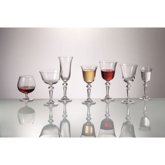 Набор из 6-ти бокалов для красного вина Falco, 220 мл, Crystal Bohemia, изображение 2