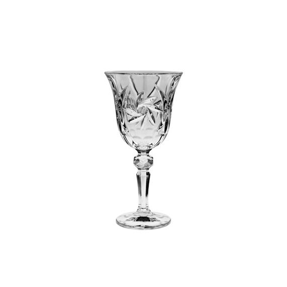 Набор из 2-х бокалов для вина Pinwheel, 220 мл, Crystal Bohemia