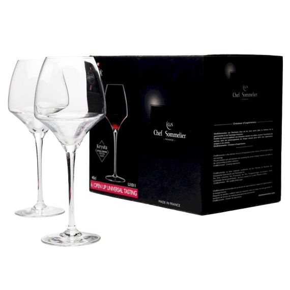 Набор бокалов для вина "Open Up", 6 шт, 410 мл, D63/89 мм, H231 мм, Chef&Sommelier, изображение 2