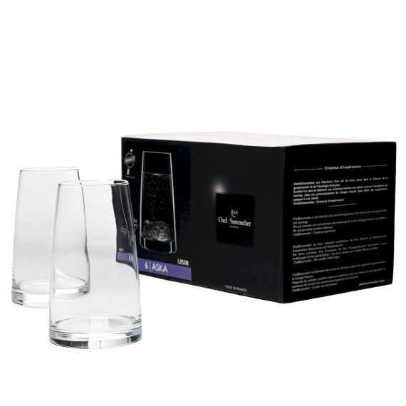 Набор стаканов Хайбол 450мл Aska; D=83, H=140мм; 6 штук, Chef&Sommelier, изображение 2