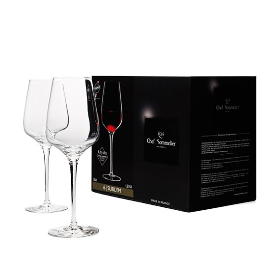 Набор бокалов для вина Sublym, 6 шт, 350 мл, D80 мм, H230 мм, Chef&Sommelier, изображение 2
