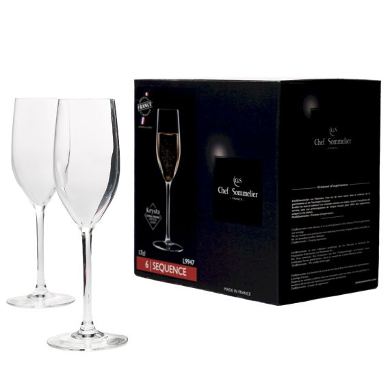 Набор бокалов-флюте Sequence, 6 шт, 170 мл, Chef&Sommelier, изображение 2