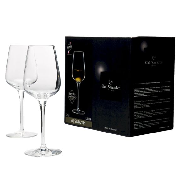 Набор бокалов для вина Sublym, 250 мл, 6 шт, D72 мм, H207 мм, Chef&Sommelier, изображение 2