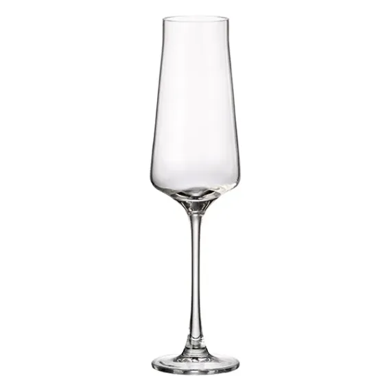 Набор из 6-ти бокалов-флюте Cettia, 270 мл, D=6,6, H=25,7 см, Crystal Bohemia