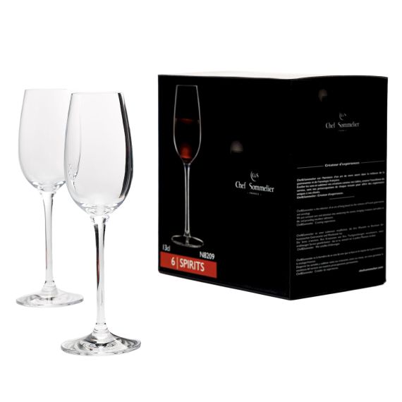 Набор рюмок Spirits, 6 шт, 120 мл, D60 мм, H190 мм, Chef&Sommelier, изображение 2