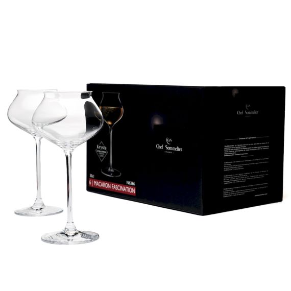 Набор бокалов для шампанского 300мл Macaron Fascination D=95, H=191мм; 6 штук, Chef&Sommelier, изображение 2