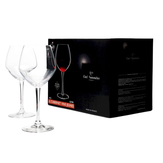 Набор бокалов для молодого вина Cabernet, 6 шт, 470 мл, D70/97 мм, H212 мм, Chef&Sommelier, изображение 2